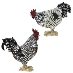 Фигурка декоративная "Петух"/"Курица", L13 W5,5 H15 см, 2в.