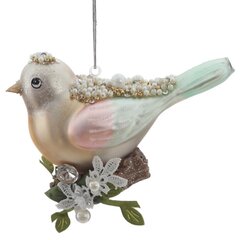 Украшение новогоднее "Птичка", L11,5 W5,5 H8,5 см