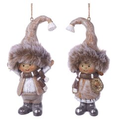 Фигурка декоративная подвесная  "Дети",  L6 W5 H13 см, 2в.