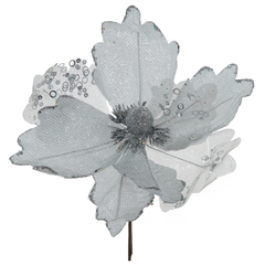 Цветок искусственный "Магнолия", L22 W22 H19 см