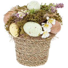 Цветочная композиция "Пасхальная", Д15 Ш15 В16 см