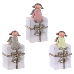 Фигурка декоративная "Ангел", L6 W7 H13 см, 3в.