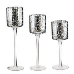 Набор из 3-х подсвечников, L23 W12 H23,5 см