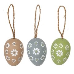 Набор из 3-х изделий декоративных подвесных "Яйцо" (4*6), L13 W7 H4 см