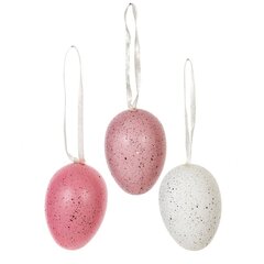 Набор из 6-ти изделий декоративных подвесных "Яйцо" (4*6), L15 W10 H7 см