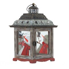 Фигурка декоративная "Фонарик", L21 W21 H38,5 см