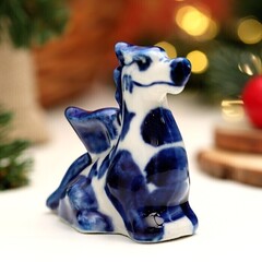 !09 Сувенир "Дракон Дарк с крыльями" 6 см.