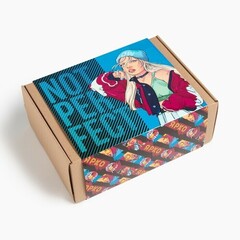 !09 Набор подарочный Perfect, плед и аксессуары (Блокнот, Заколка, Игрушка, Маска для сна, Носки, Плед, Резинка)