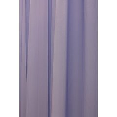 !09 Тюль "Мери" однотонная 300*280 см., цвет голубой , шторная лента