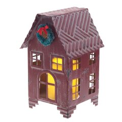 Изделие декоративное с подсветкой "Домик" (3хAAA н/п), L14,5 W14 H23 см