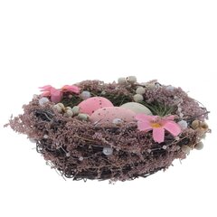 Изделие декоративное "Гнездо пасхальное", L14 W14 H5 см