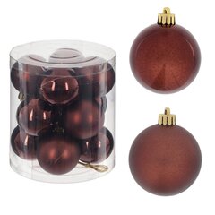 Набор из 12шт Украшение новогоднее "Шар", D 4 см, L9,5 W9,5 H10,5 см