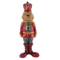 Фигурка декоративная "Солдатик-зайка" L8 W6,5 H21,5 см