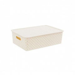 Корзинка БЕРЕСТА слоновая кость 7.5л 350х 245х105мм