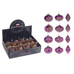 Набор из 12шт Украшение новогоднее "Шар", D8 см, L34 W25 H9 см