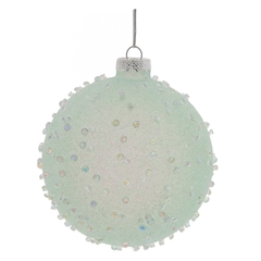 Украшение новогоднее "Шар", D 10 см, L10 W10 H12 см