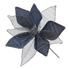 Цветок искусственный "Пуансеттия", L25 W25 H37 см