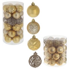 Набор из 30шт Украшение новогоднее Шар "Карнавал красок", D 6 см, L16 W16 H31 см,