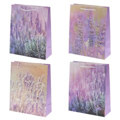 Пакет подарочный (бумага 210г/м2, блок микс 12шт), L30 W12 H41,5 см, 4в.