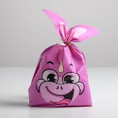 !Мешок подарочный 10 штук «Единорог», 16 × 26 см