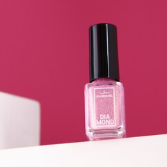 !Лак для ногтей с перламутровым эффектом, Jeanmishel Diamond, тон 509, 6 мл