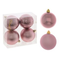 Набор из 4шт Украшение новогоднее "Шар", D 8 см, L15,5 W8 H15,5 см