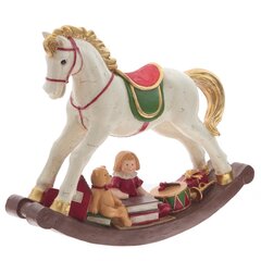 Фигурка декоративная "Лошадка-качалка", L49 W12 H40 см