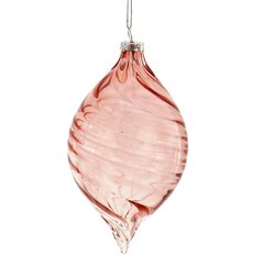 Украшение новогоднее "Капля", L8 W8 H17 см