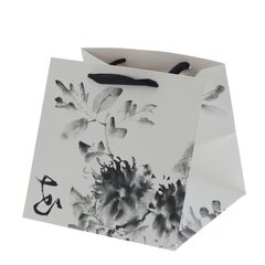 Пакет подарочный S (бумага 250г/м2, блок 10шт), L25 W25 H24 см