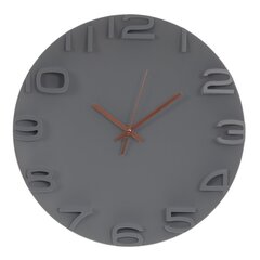 Часы настенные декоративные, Д34 Ш4,5 В34 см, (1xАА не прилаг.)