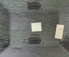 !09 НАБОР 2 ШТУКИ -Тарелка для подачи 26*26 см. стекло