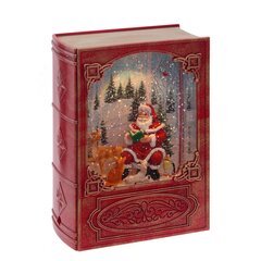 Изделие декоративное "Книга" (подсвет, вьюга 3хАА н/п), L13 W7 H19 см