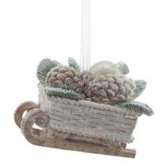 Фигурка декоративная подвесная "Сани", L5,5 W3,5 H4 см