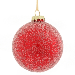 Украшение новогоднее "Шар", D 8 см, L8 W8 H8 см