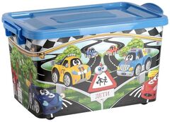 Контейнер 50л МАШИНКИ на колесах