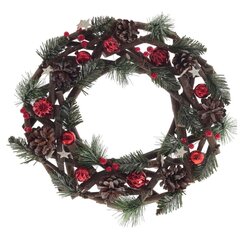 Изделие декоративное "Венок", L40 W40 H9 см