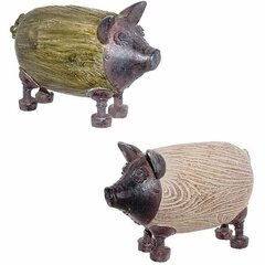 Фигурка декоративная "Свинка", Д10 Ш4,5 В7см, 2в