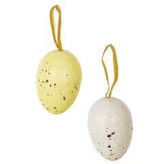 Набор из 6-ти изделий декоративных подвесных "Яйцо" (3,5*6), L6 W4 H25 см