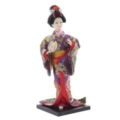 Фигурка декоративная "Гейша", Д9,5 Ш9,5 В27 см