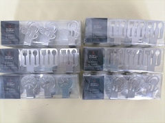 !09 Держатель скатерти (набор-4 штуки), дизайн микс.