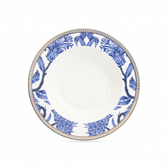 Тарелка суповая BLUE FLOWER 21.8см