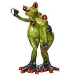 Фигурка декоративная "Лягушки", L10 W6 H16 см