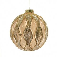 Украшение новогоднее "Шар", D 10 см, L10 W10 H10 см
