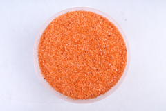 !09 Песок цветной , цвет оранжевый, 400 г