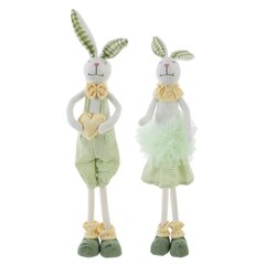 Игрушка набивная "Заяц/Зайка", L13 W9 H53 см, 2в.