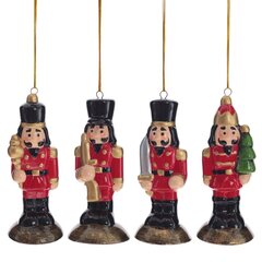 Украшение новогоднее "Щелкунчик",  L5 W5 H11 см, 4в.