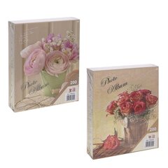 Фотоальбом для 200 фото 10*15, Д21 Ш6 В26 см, 2в.