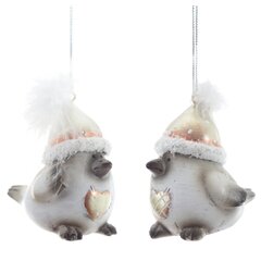 Фигурка декоративная подвесная "Птичка",   L5 W5,5 H6,5 см, 2в.