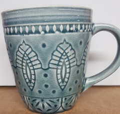 !09 Кружка Tongo, каменная керамика, 350 мл. цвет серый