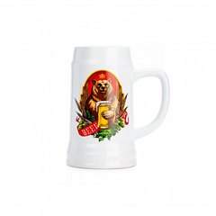 Кружка для пива МЕДВЕДЬ 500мл